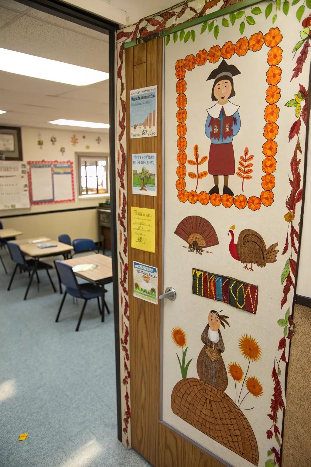A past Thanksgiving portal spectacle unifying education and artwork.