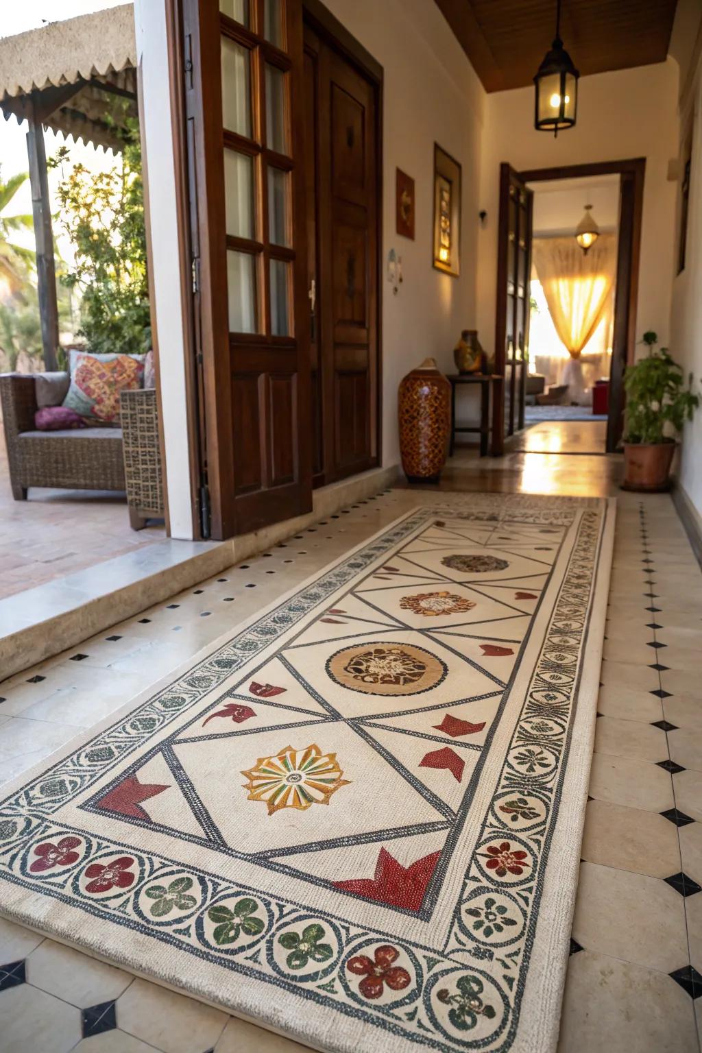 Celebrate heritage with culturally inspired tile designs.