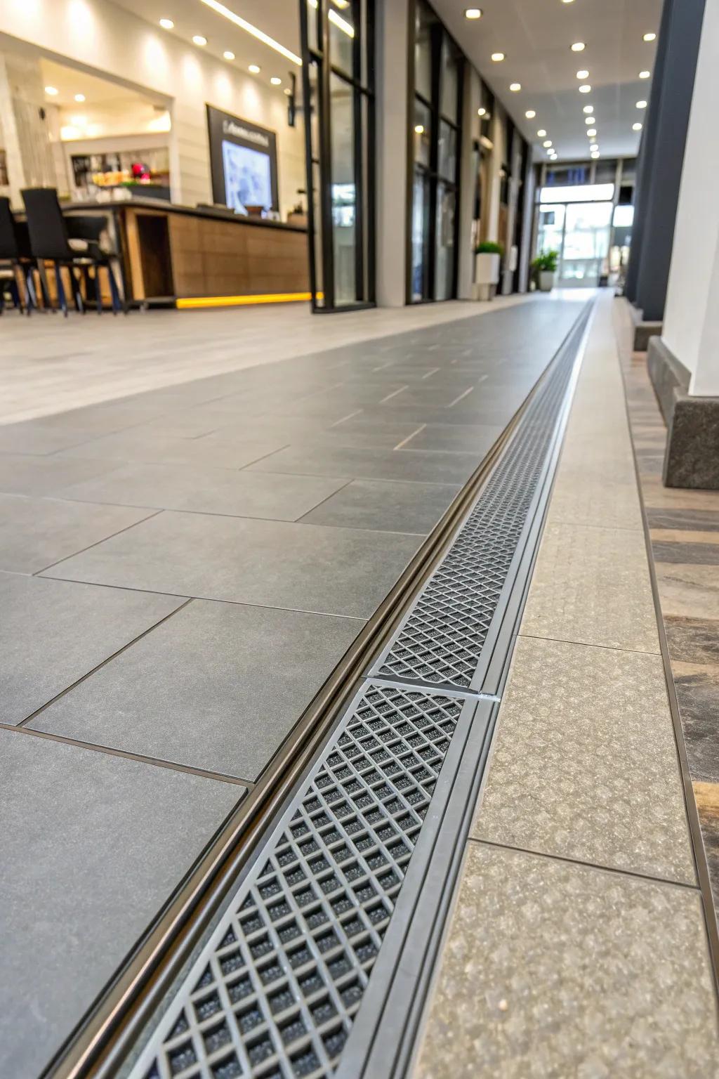 T-Track transitions guarantee precision and neatness.