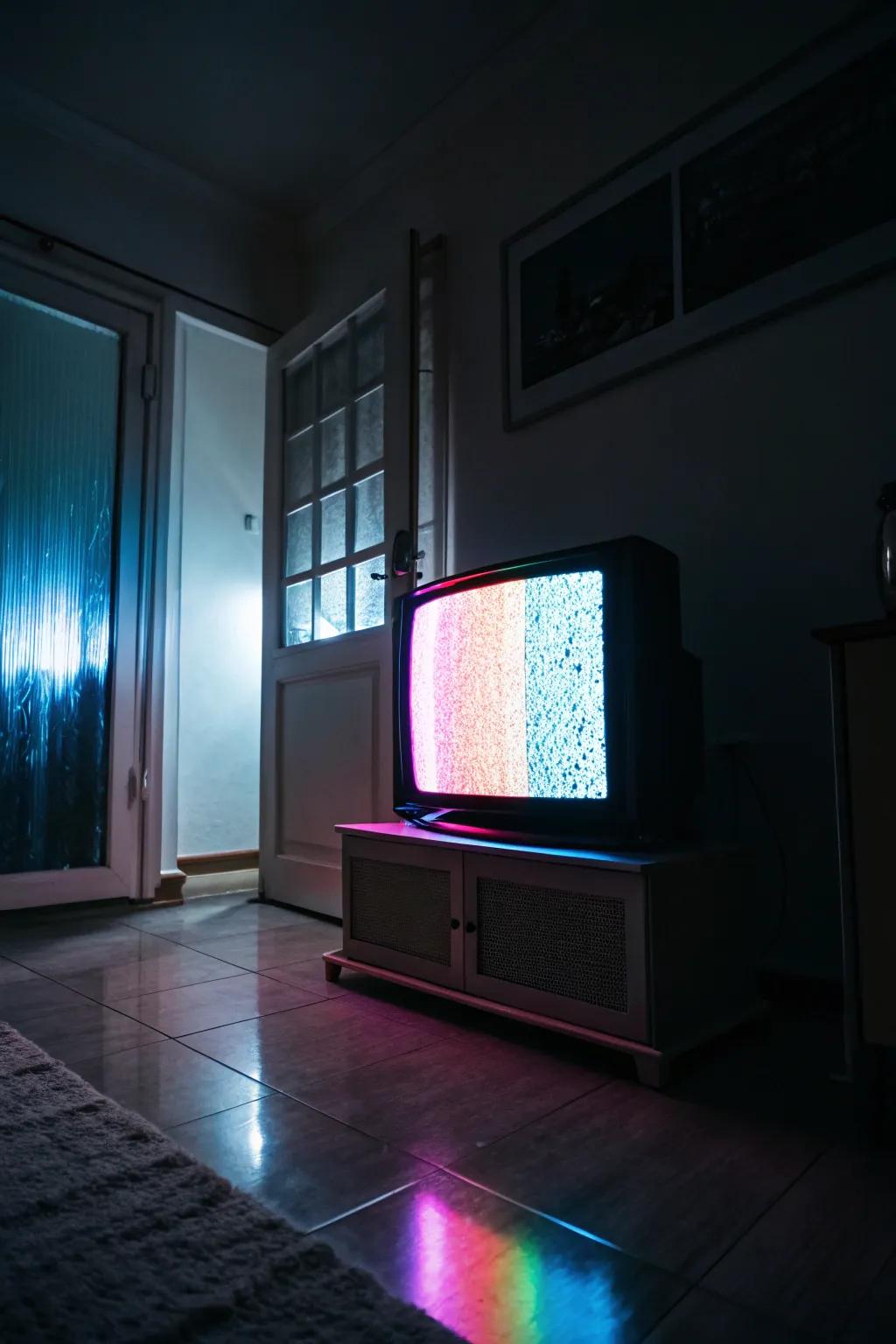 Set the perfect ambiance with a dynamic light frame for your TV.