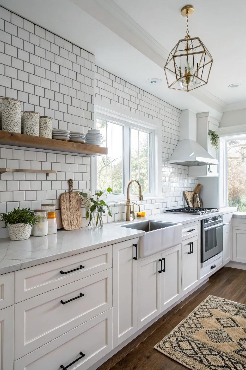 A cooking area where traditional charm converges with the up-to-date for ageless allure.