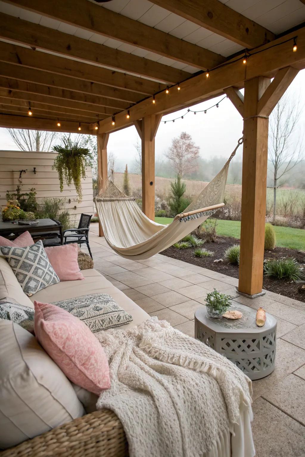 Unwind in your chill station.