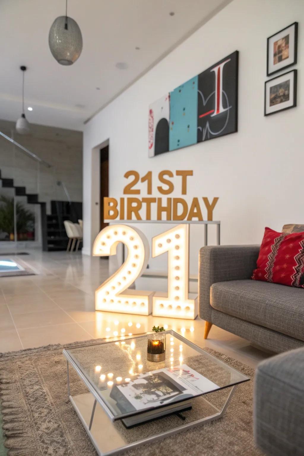 3D decorations add depth and capture attention.