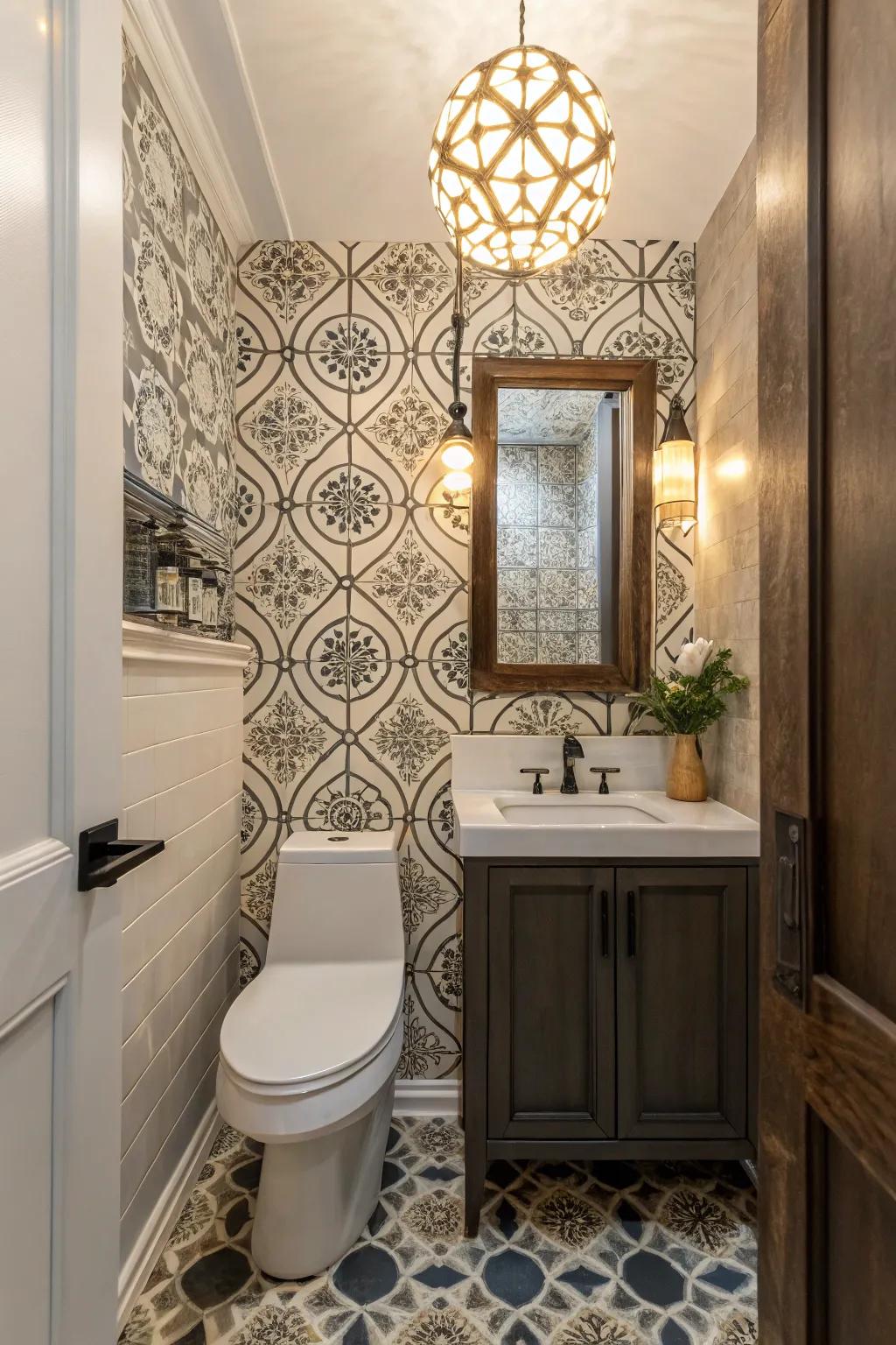 A prominent piece is capable of injecting individuality in your lavatory's architecture.
