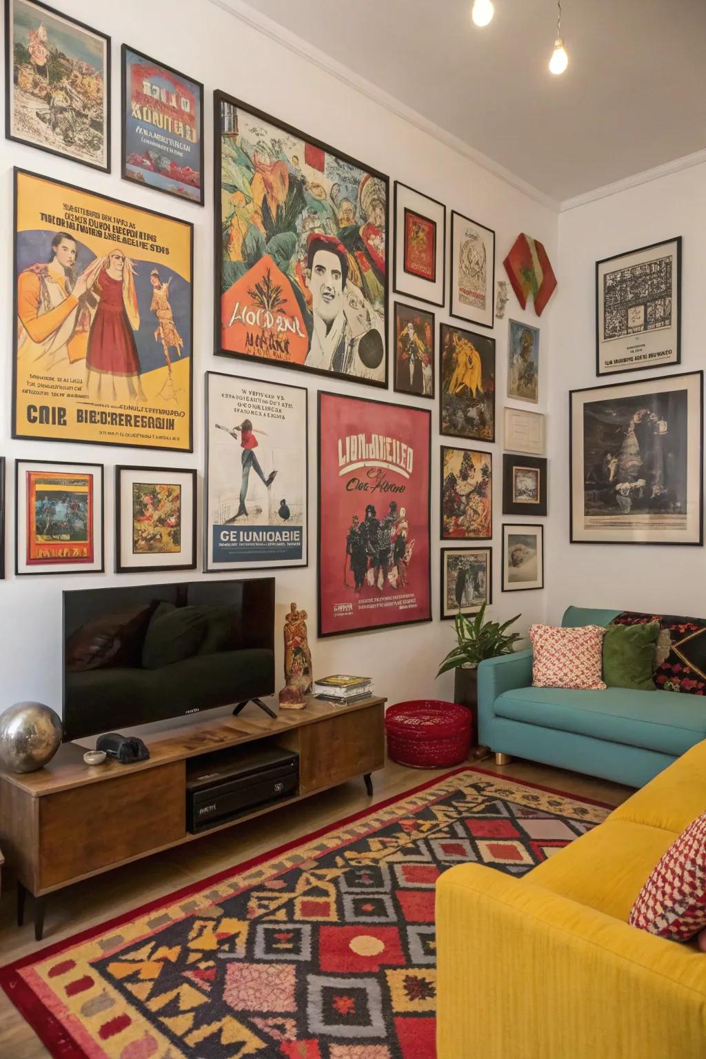 A varied collage showcases a blend of styles and personal interests.