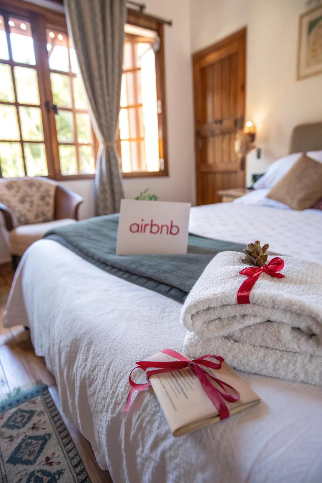 Personalised welcome elements make visitors feel special and appreciated.