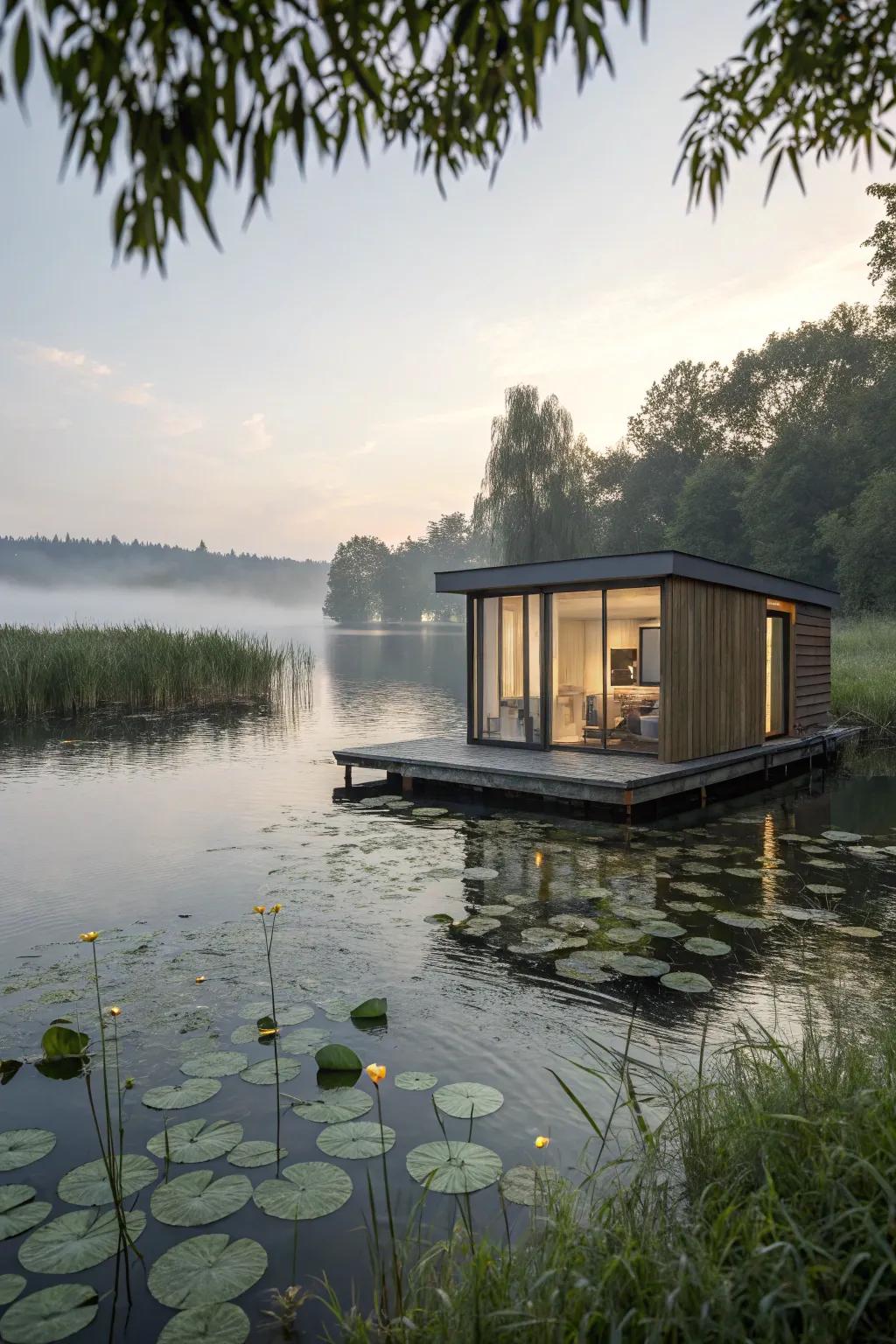 A drifting sauna concept created for the adventurous.