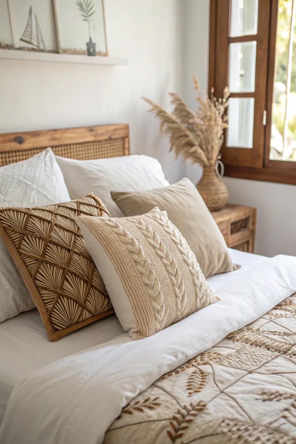 Sustainable cushions are both a beautiful and conscious choice.