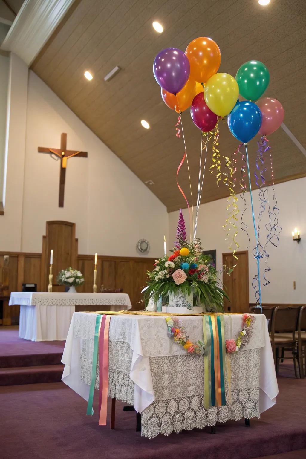 Celebratory centerpieces bring delight and festivity to any gathering.