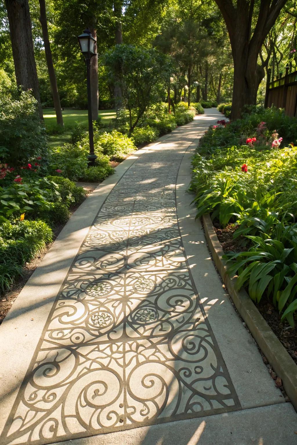 Stimulate the senses with intriguing shadow-casting patterns.
