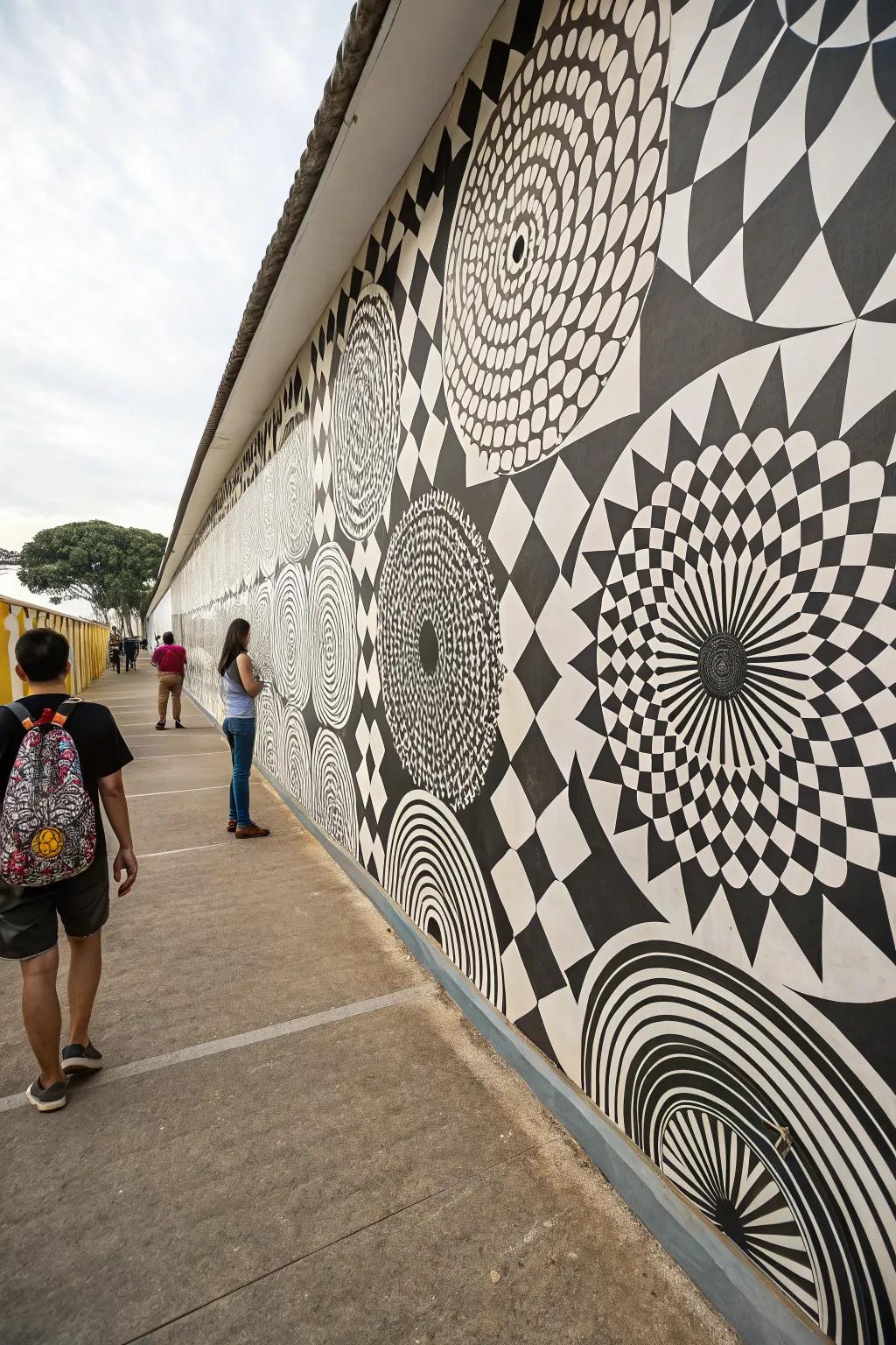 Illusion art introduces whimsy and captivation to your abode.