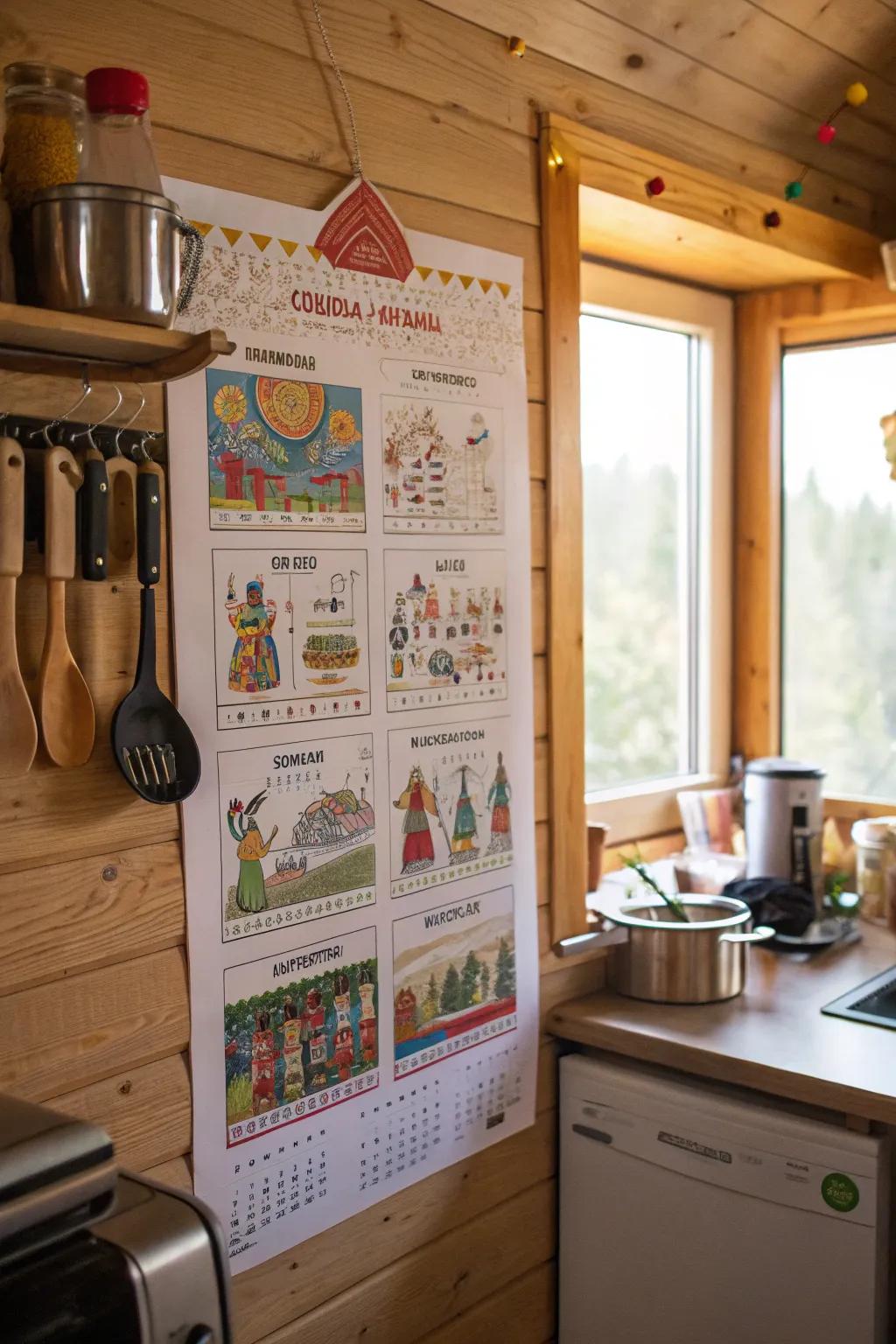 Festival calendars help stay organized and culturally aware.