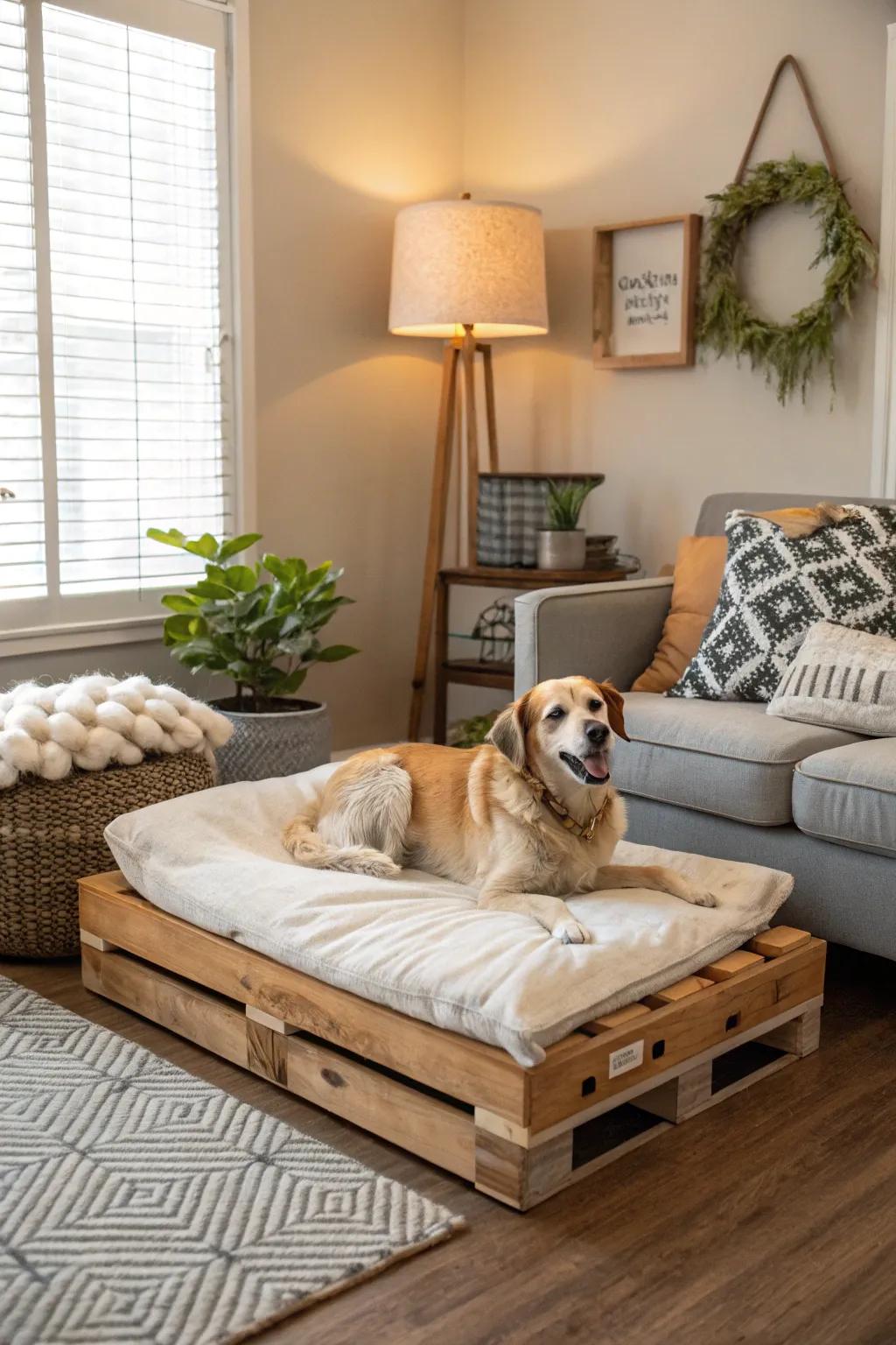 Treat your pets with a cozy skid bed.