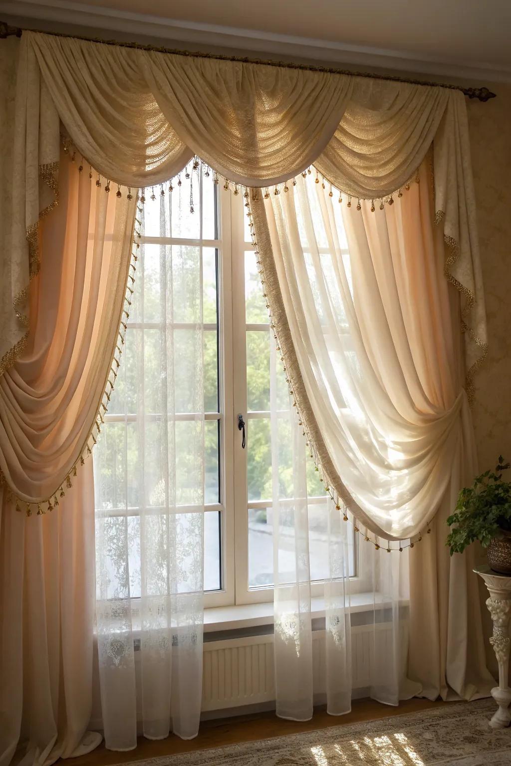 Top treatments refine your windows with added character.