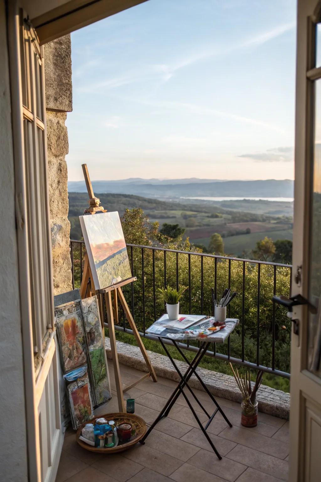 A creative zone that inspires artistry.