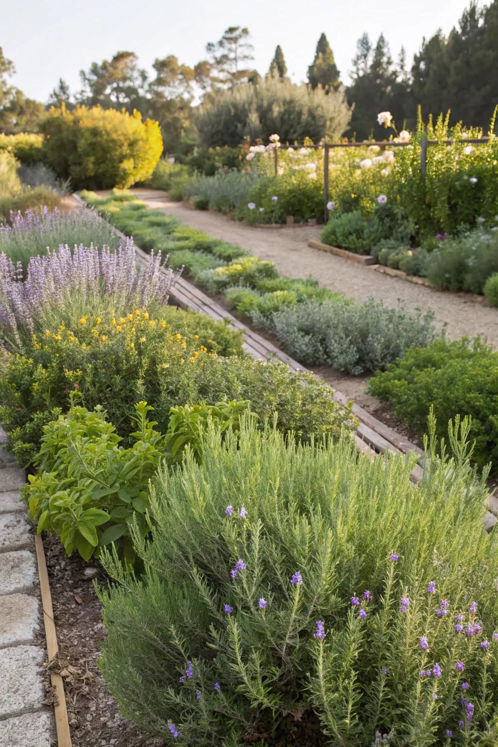 Edibles suited to dry conditions contribute zest and practicality to your garden.