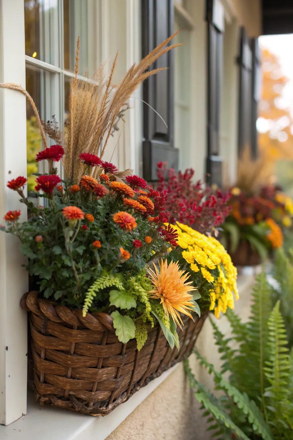 Baskets offer a cozy alternative to traditional boxes.