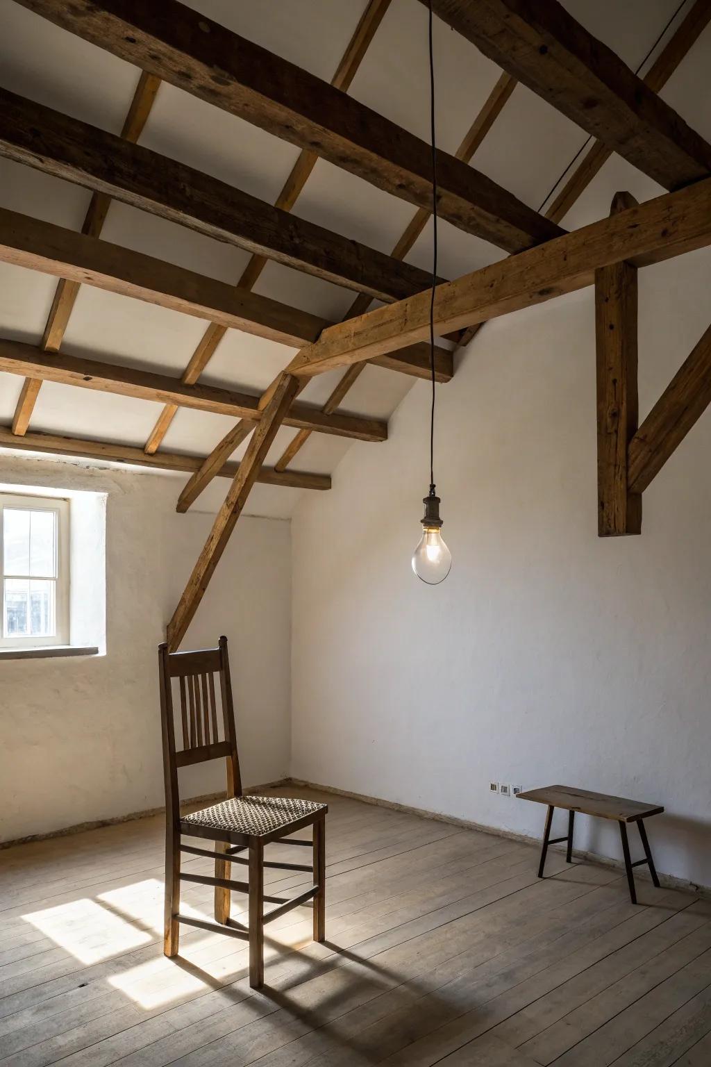 Understated chic with uncovered bulbs for a simple, stylish look.