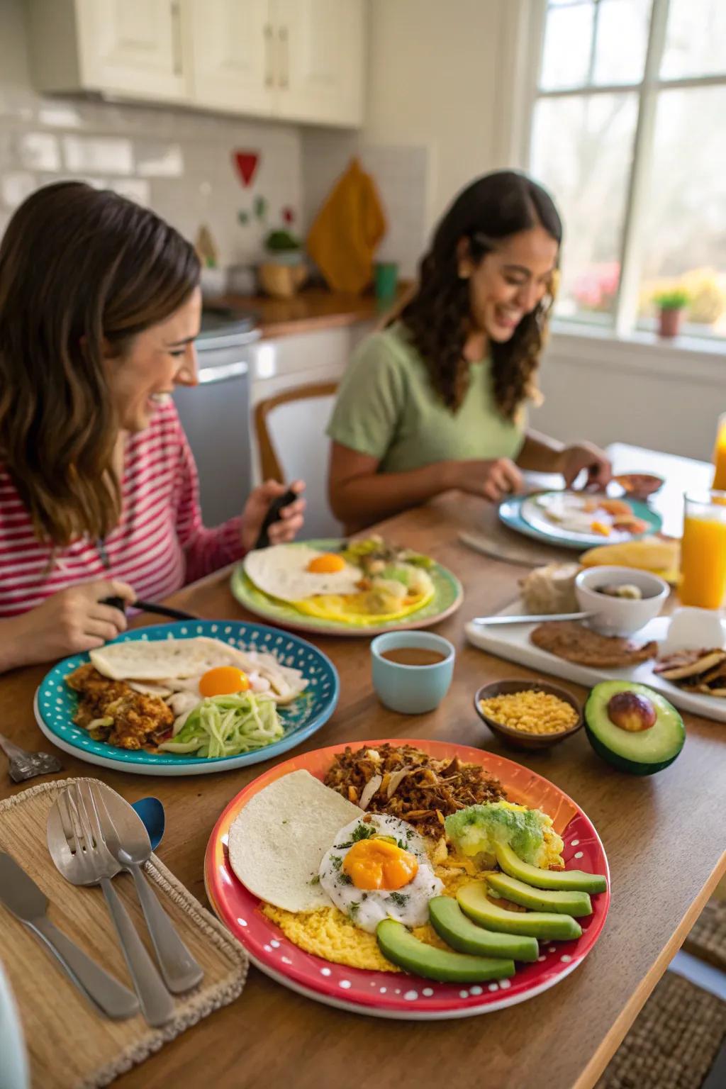 Commence your day with tacos.