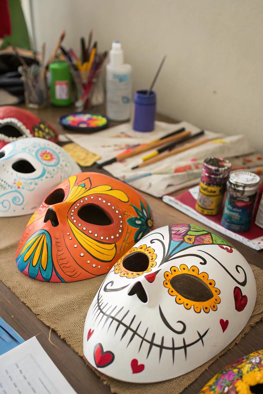 Personalized disguises make for fun costumes and crafts