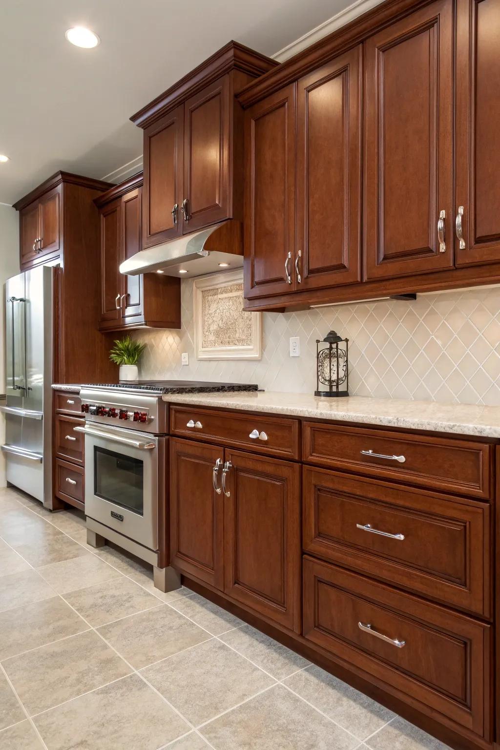 White stoneware pulls resulting in classic including fresh contrasts.