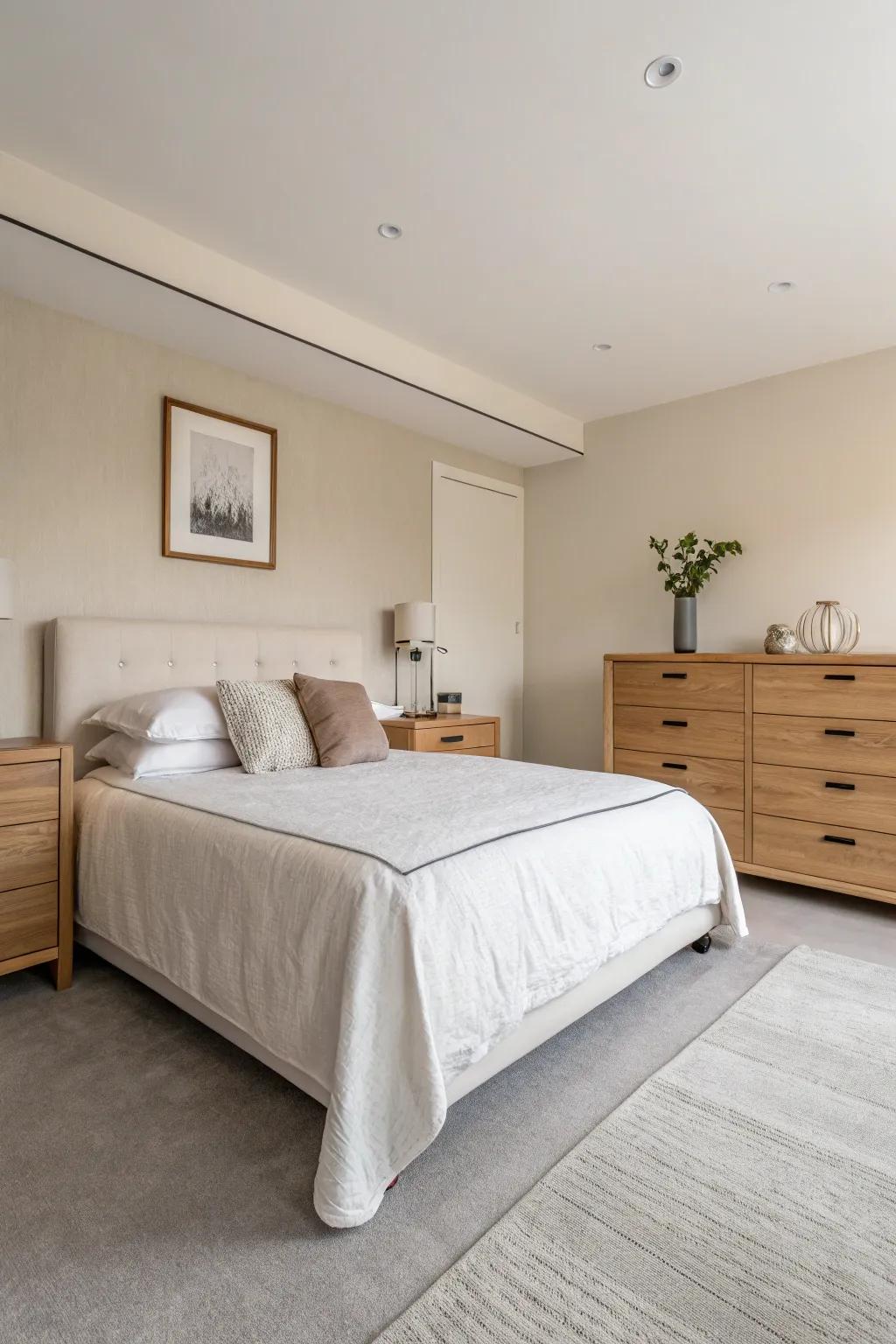 You get peace when using minimalism.