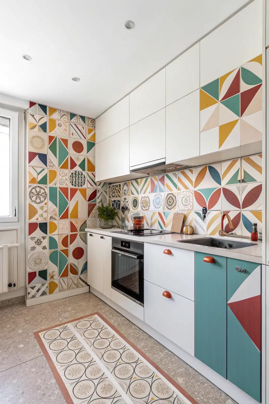 Geometric styles add a playful and modern touch.