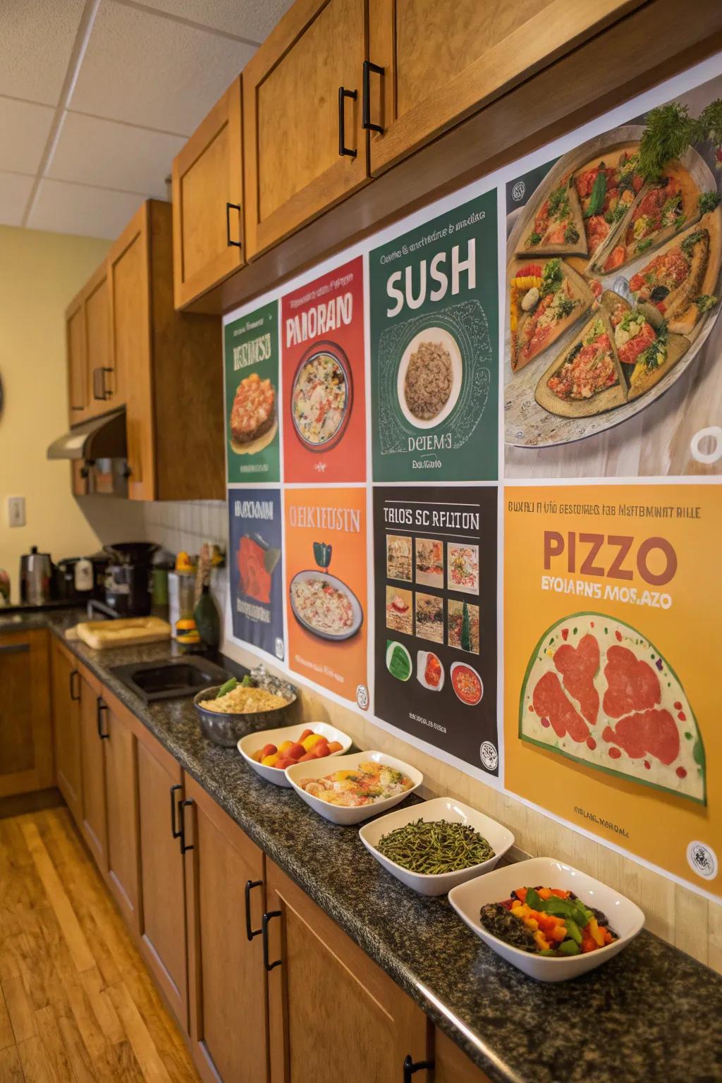 Global cuisine art to explore global tastes from your kitchen.