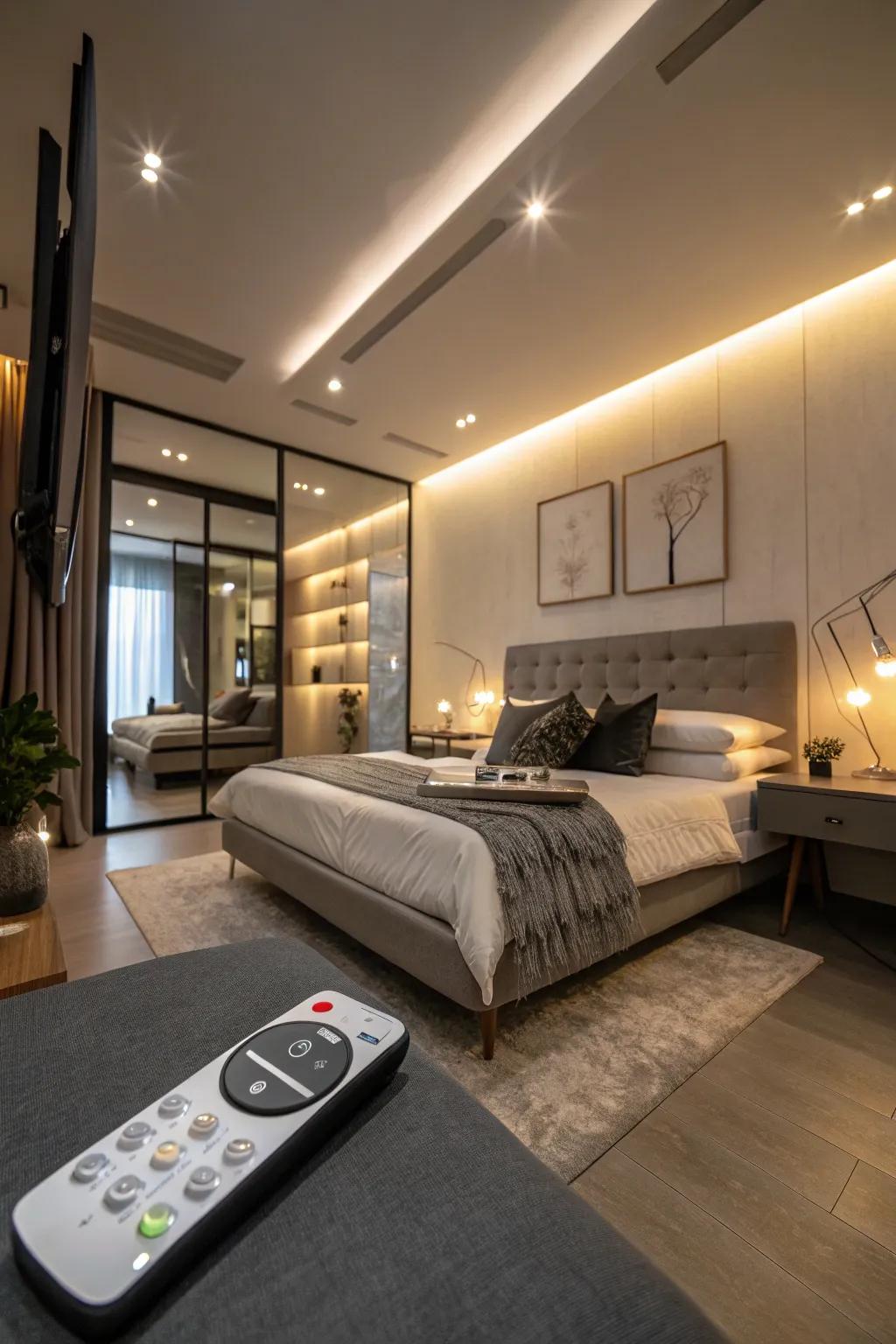 Smart lighting alternatives elevate functionality and ambiance.