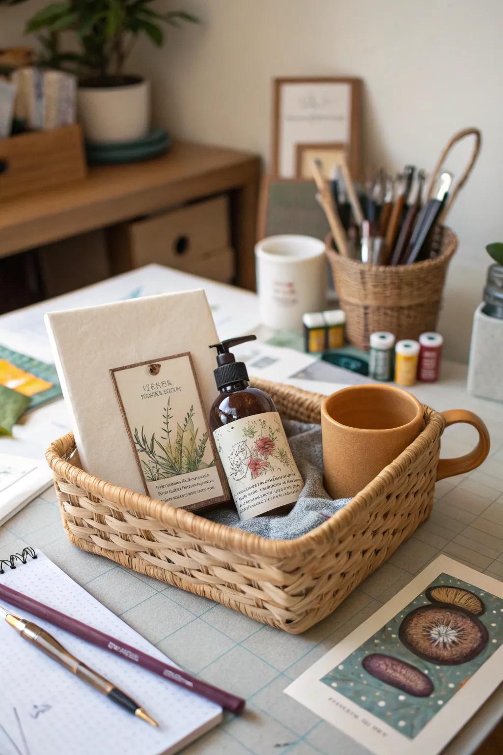 Artistic Creation: Celebrating artistry through a handcrafted style.