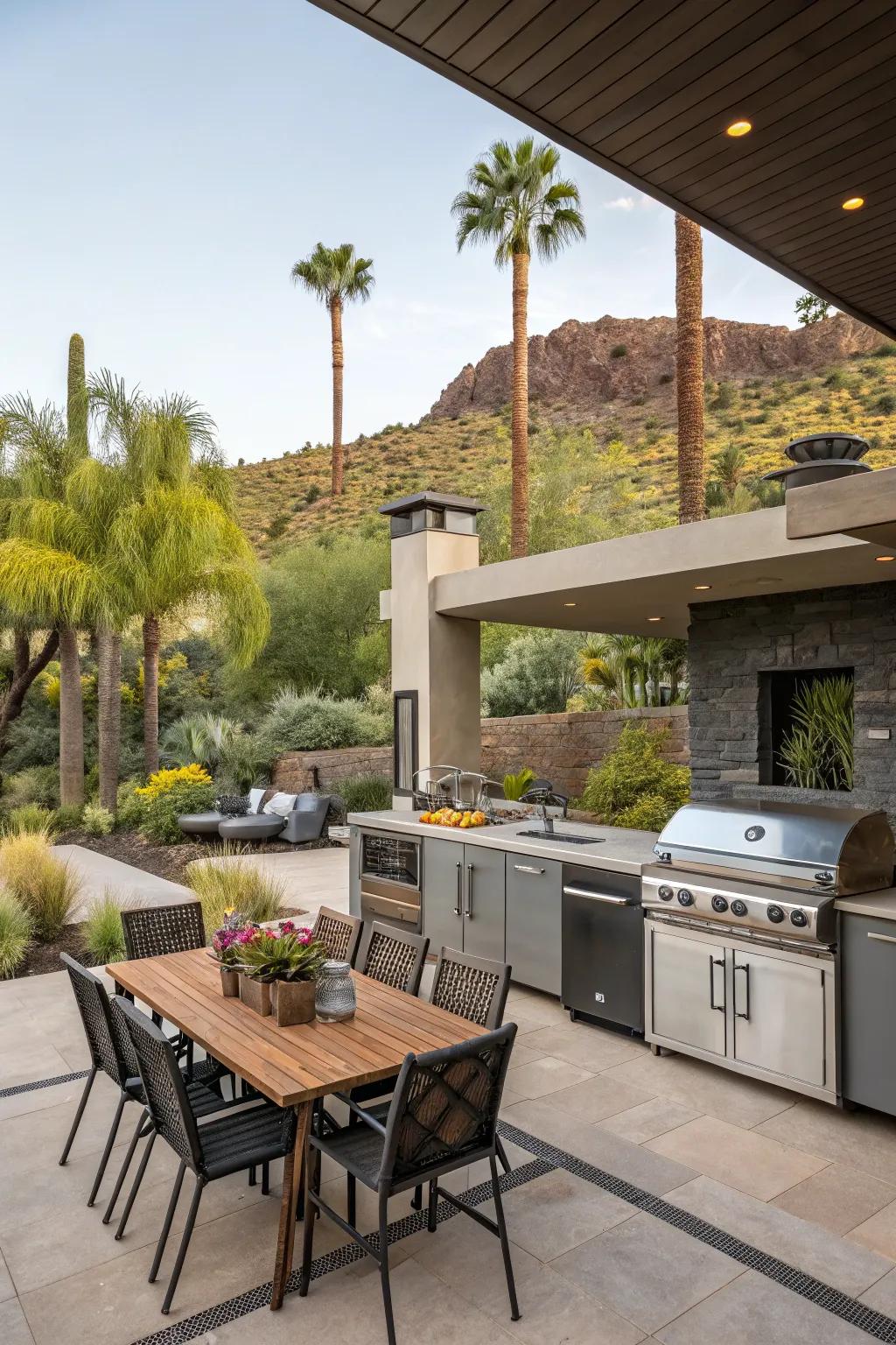 Multi-level layouts enhance functionality and flow.