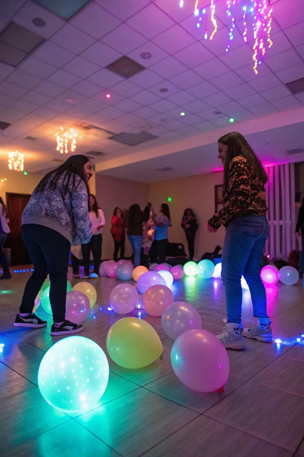 Add merriment with luminous LED spheres.