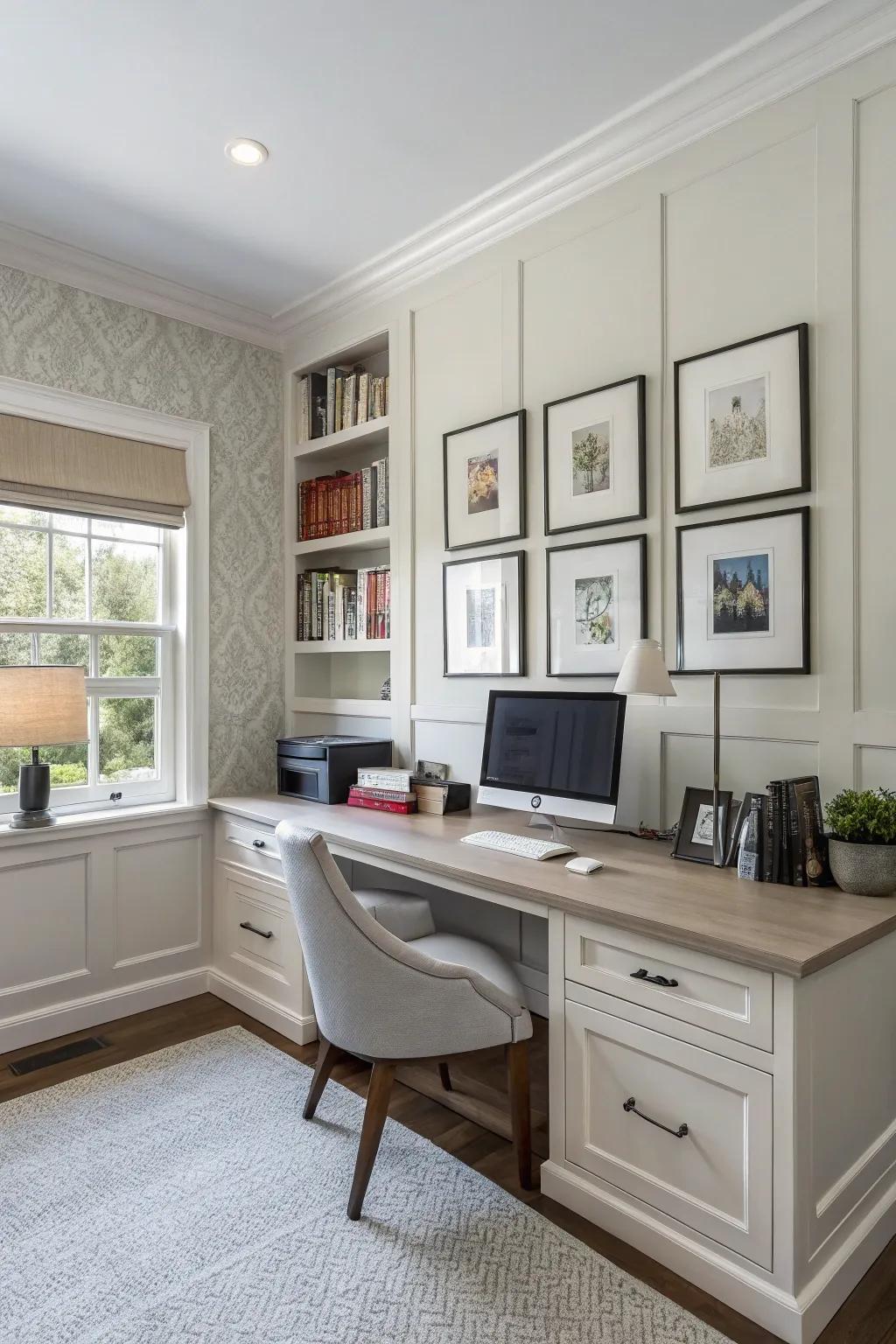 Boost efficiency through a professional home office.