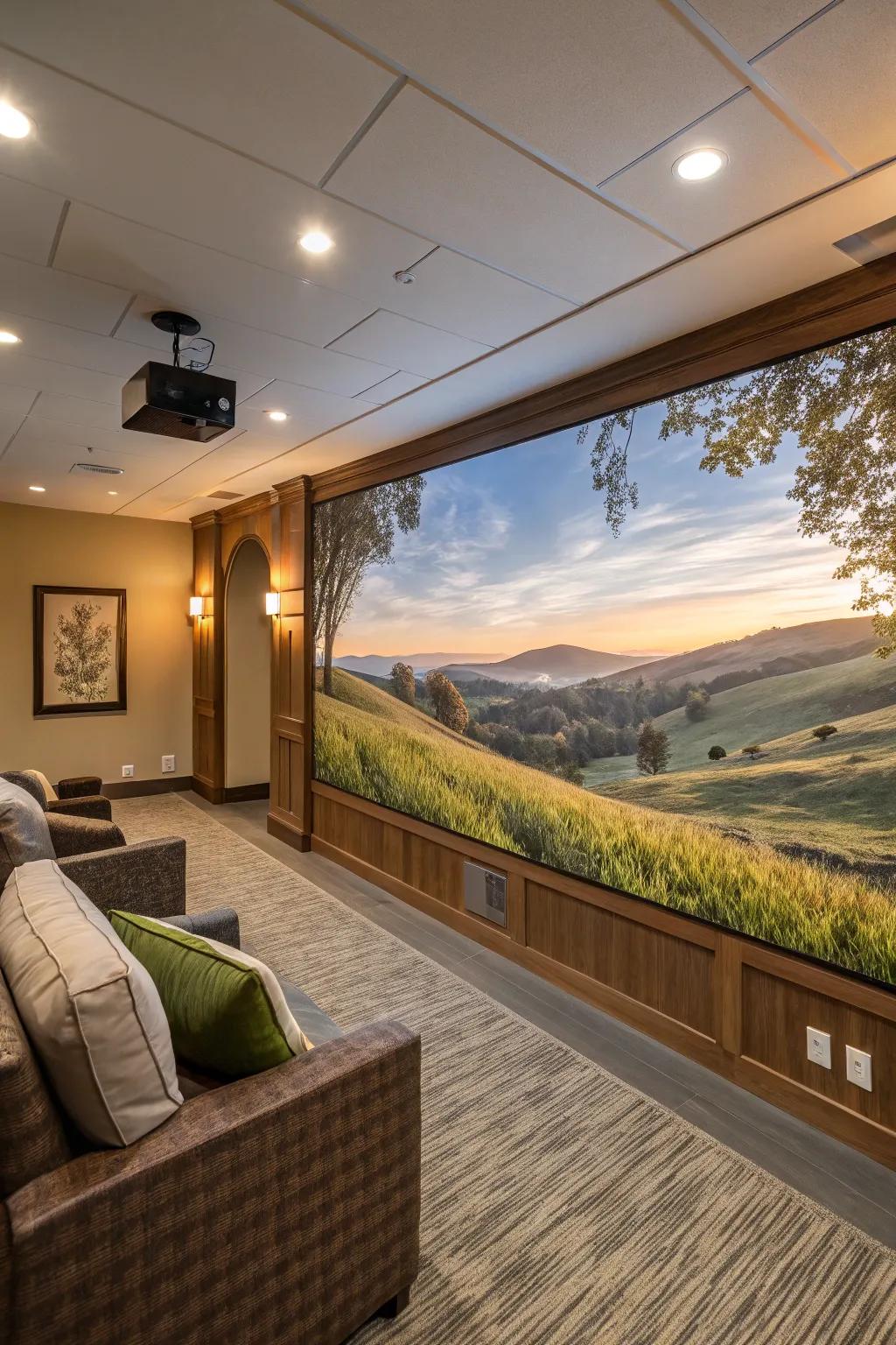 A personalized photo wall art adds a unique touch.