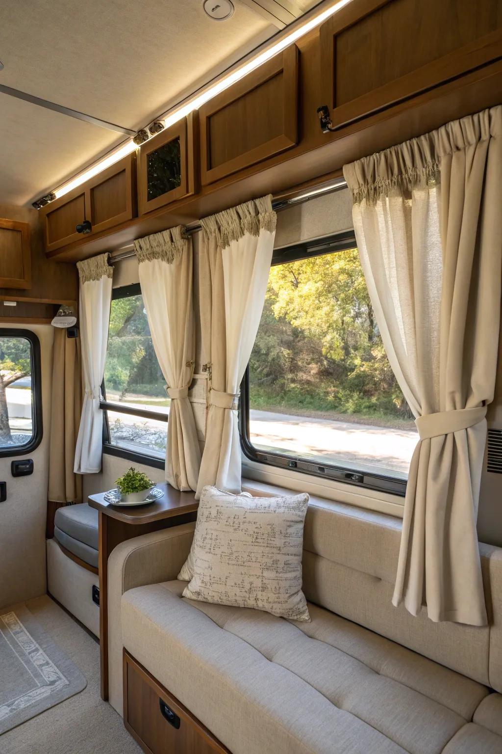 Enhance your RV with perfectly tailored custom-fit coverings.