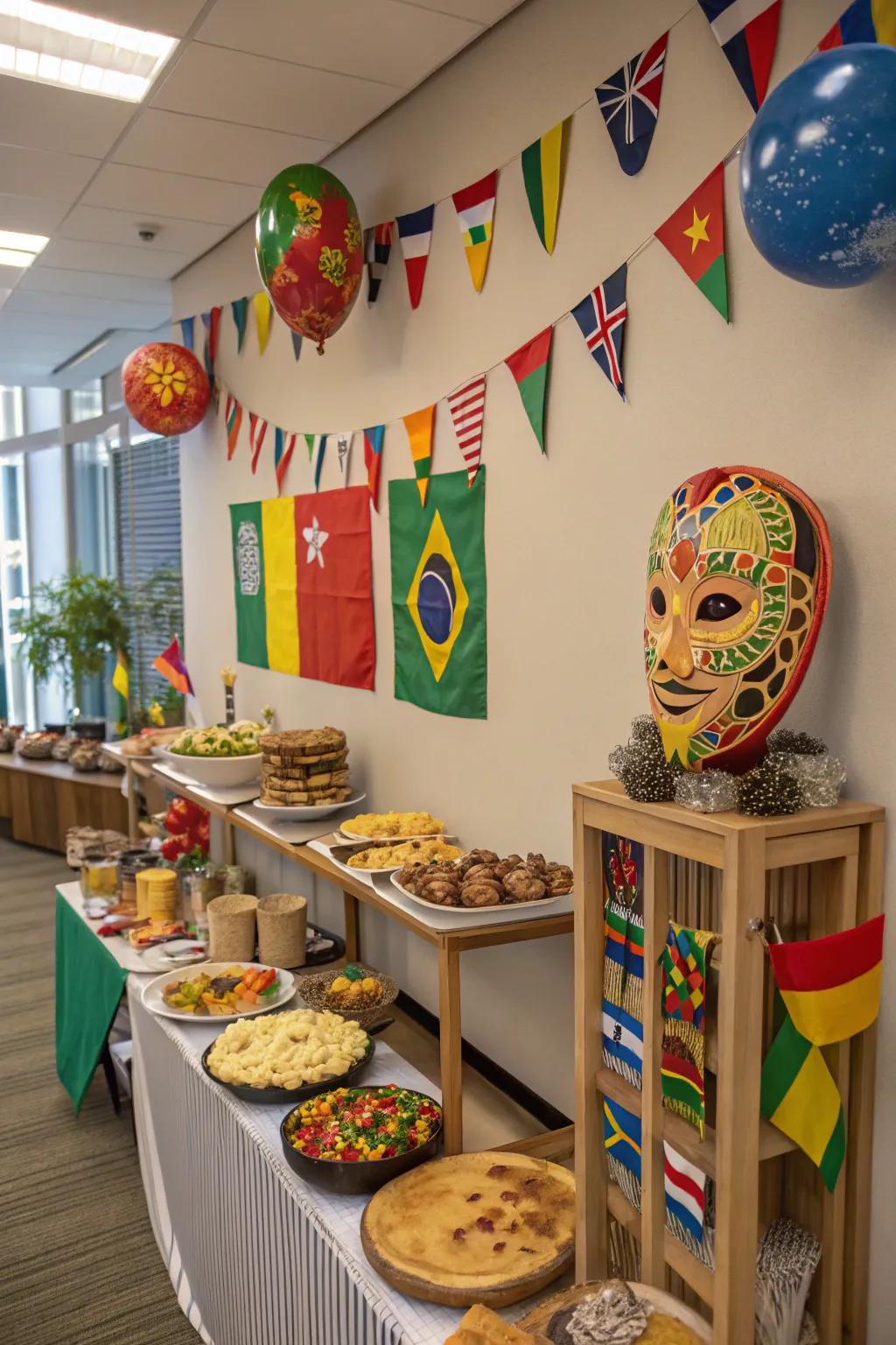 Experience the world from your living room with a World Festivity sleepover.