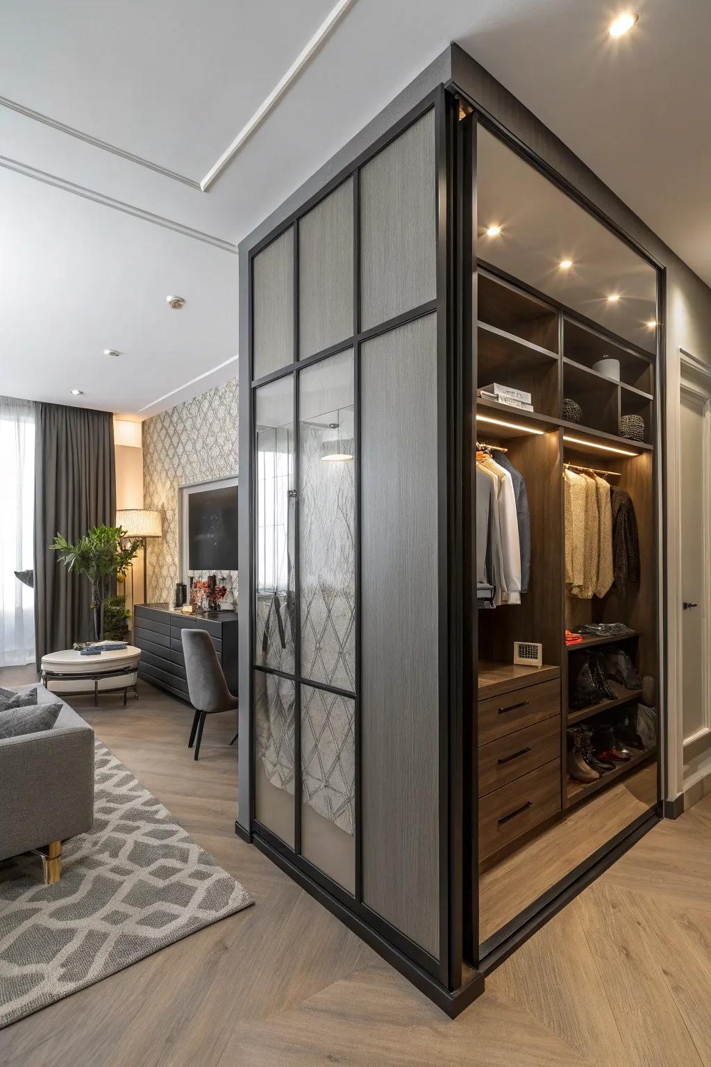 Room dividers give flexible separation and style.