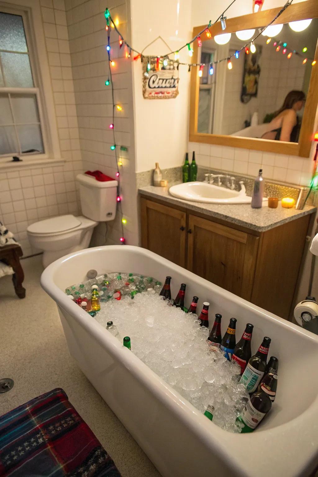 Using unexpected spaces in a creative way can solve storage problems in small areas.