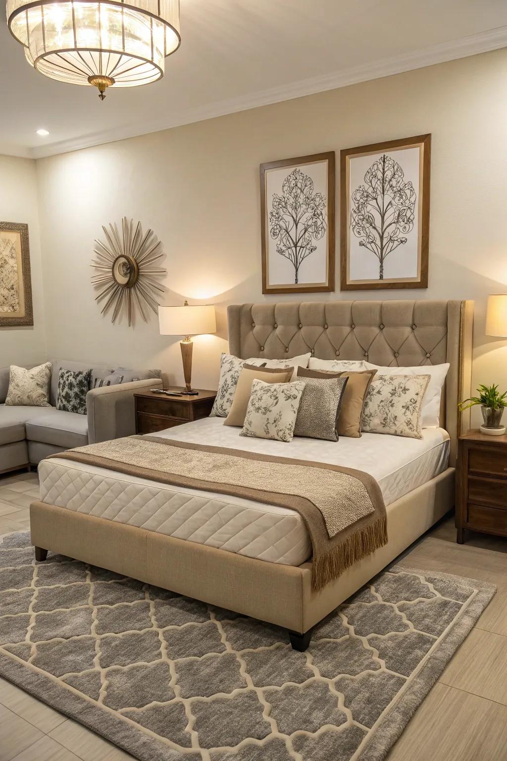 Balance gives your space a sense of order and tranquility.