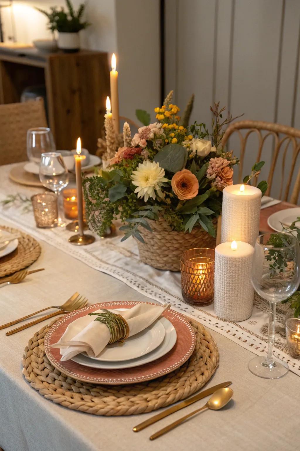 Themed decor fashions a unified and festive atmosphere.