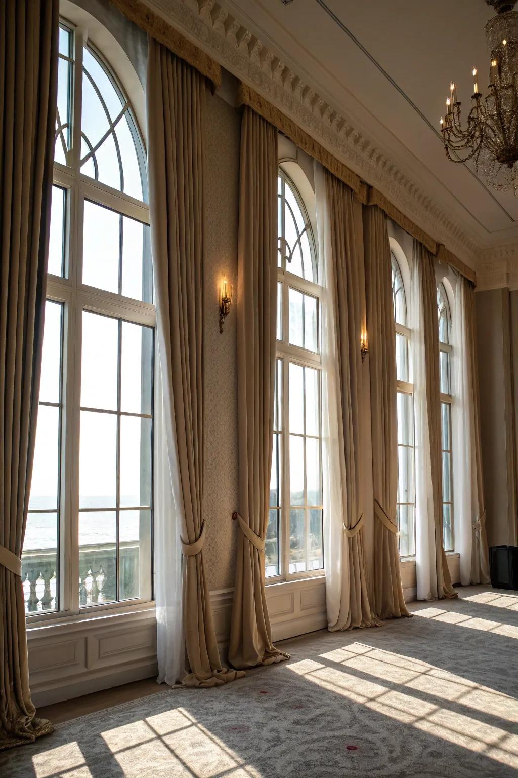 Neutral tones for a sophisticated and enduring visage.