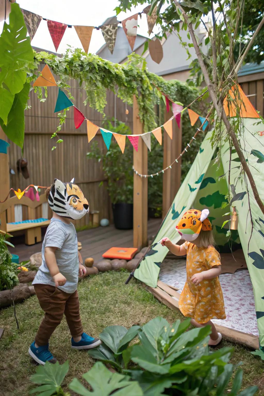 A safari adventure that immerses toddlers in a world of wildlife.