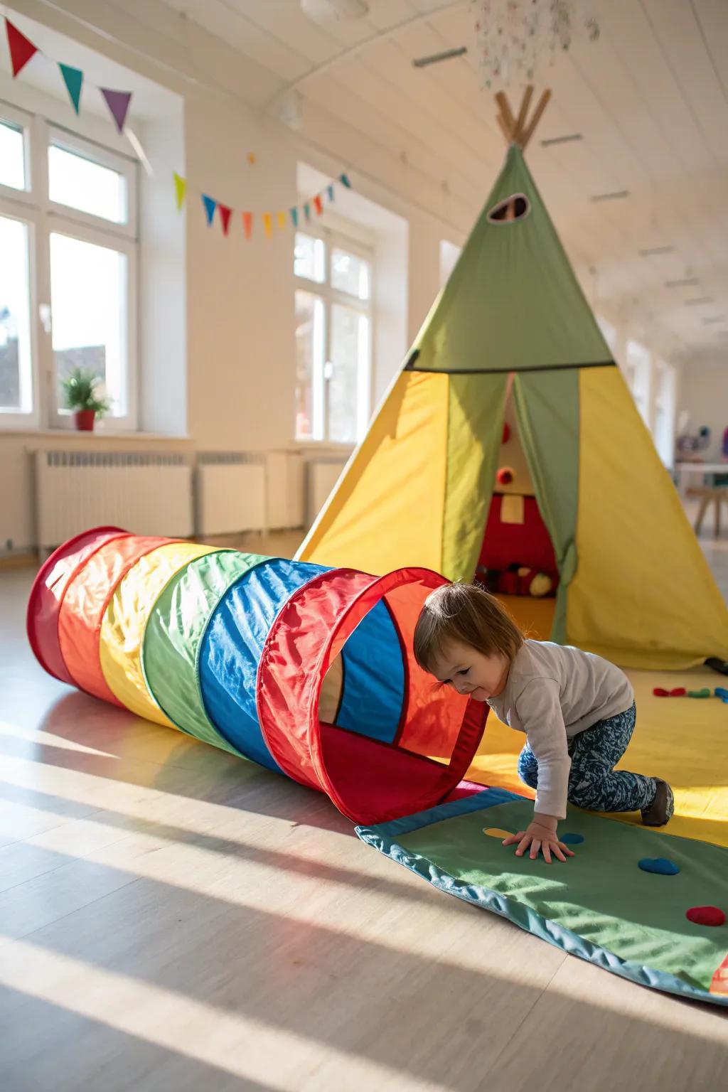 Exploring new worlds with a playful route and shelter.