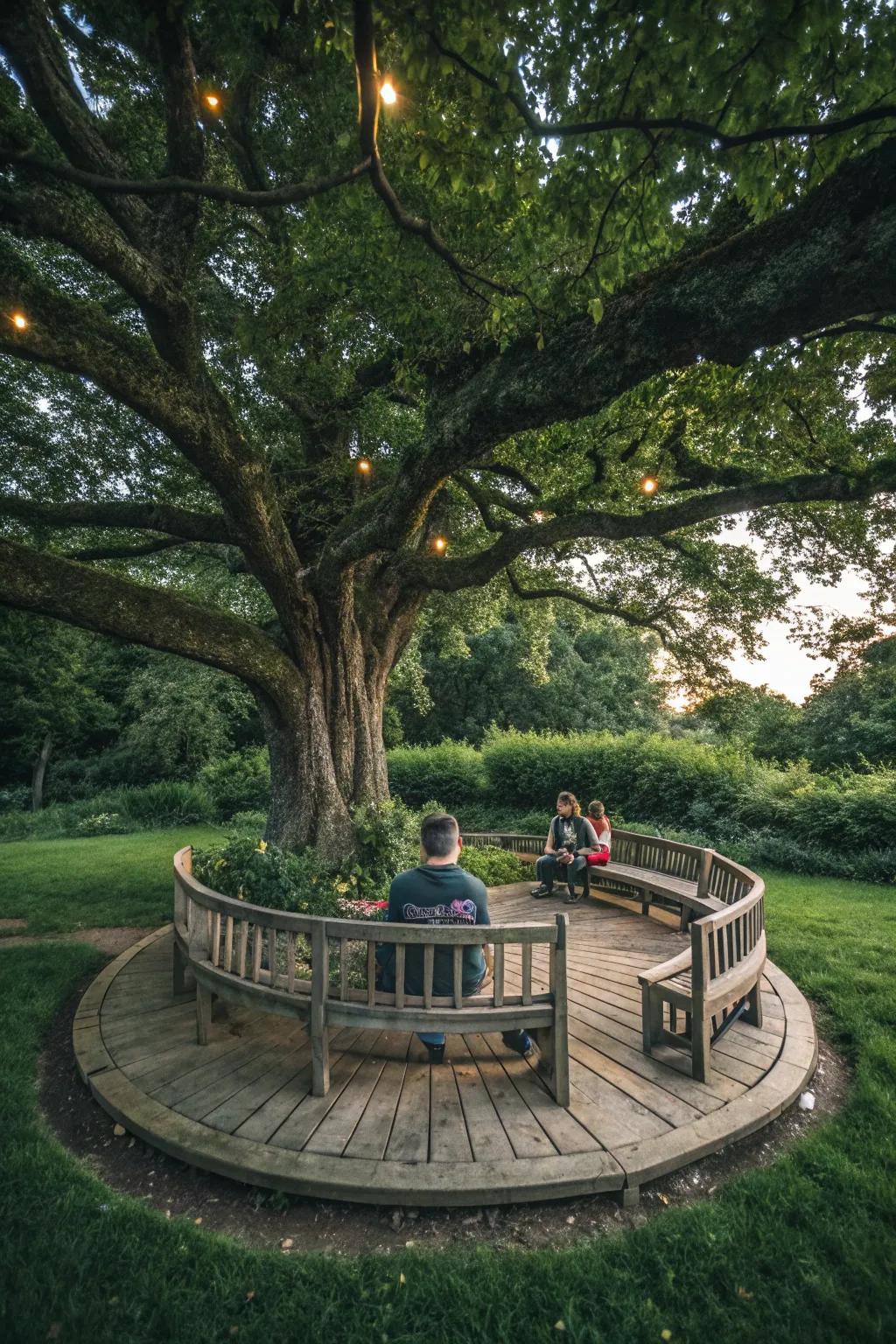 Orbital lounges supply remarkable and intimate seating selections.