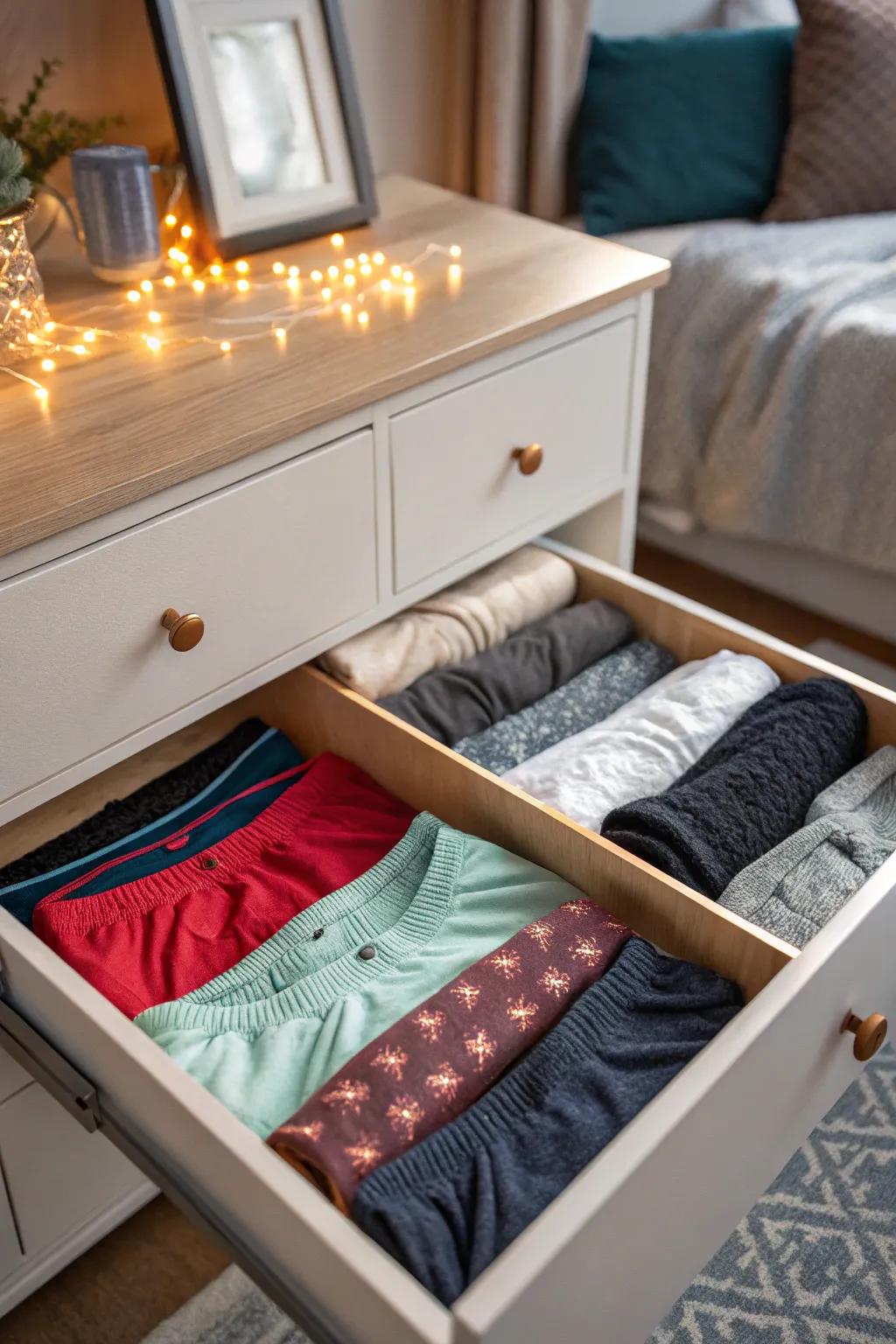 Seasonal rotation maintains your drawer fresh and relevant.