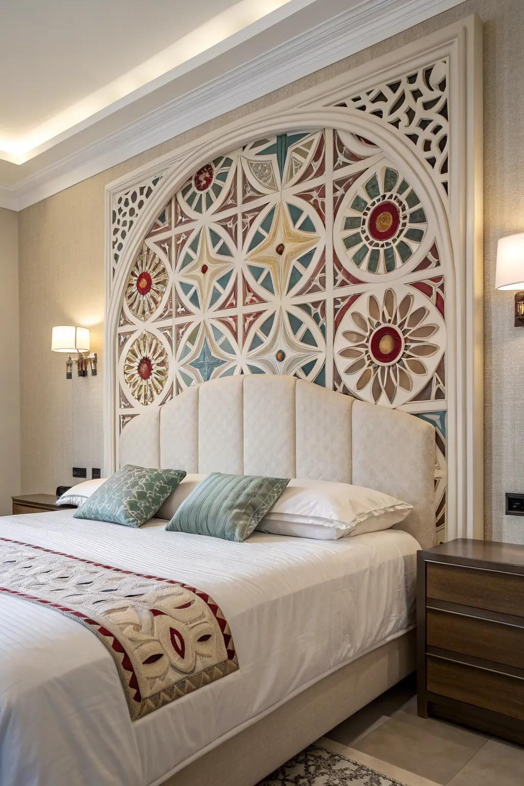 Geometric designs bring elegance and balance to your decor.