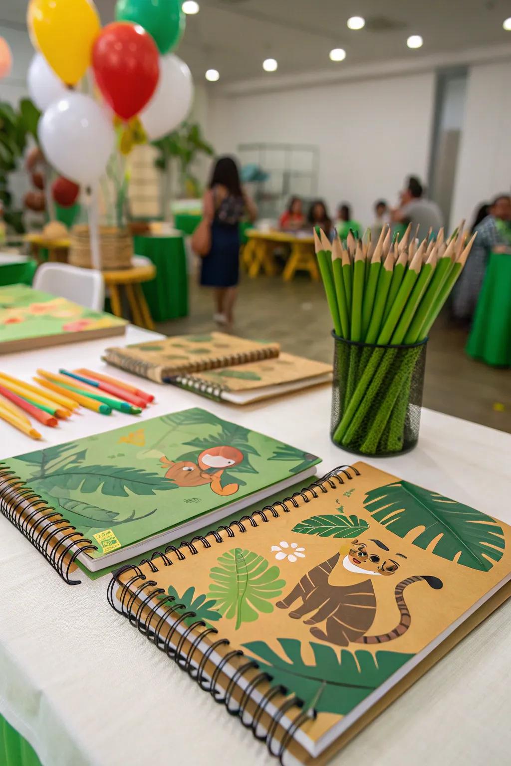 Untamed expedition logbooks encourage ingenuity and reflection.