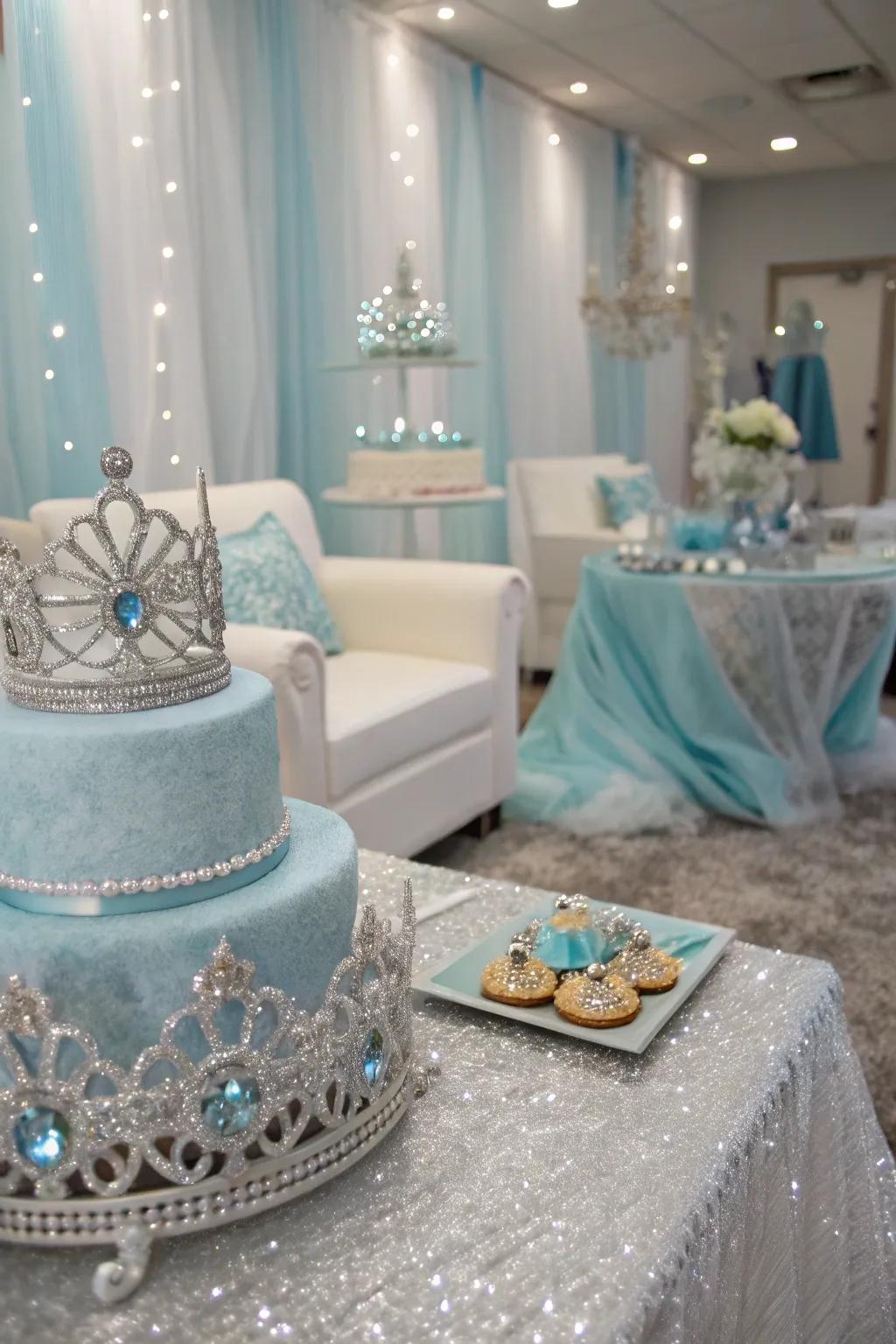 Evoke a sensation of regality through an iced aristocrat vision.