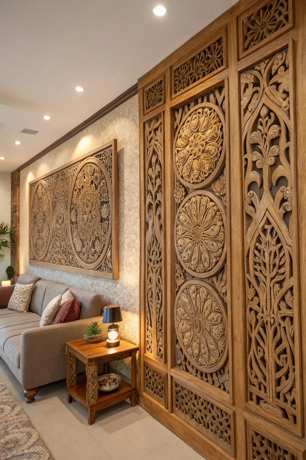 Balinese timber makings introduce exotic flair and cultural deepness.