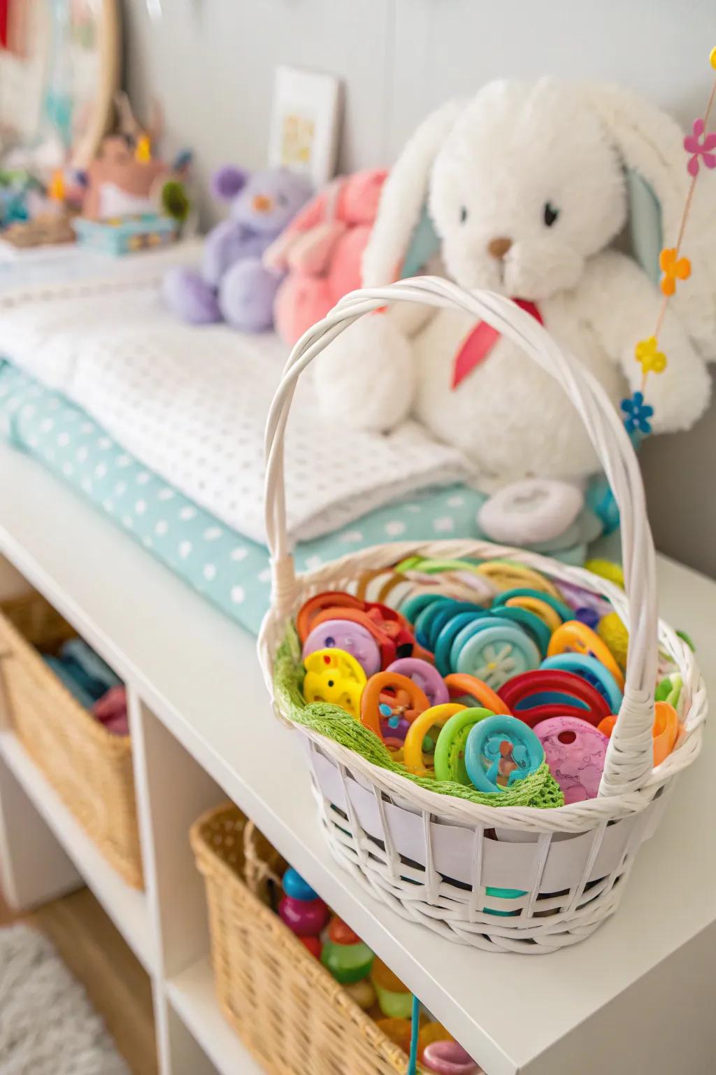 Pacifier fasteners that are practical and stylish.